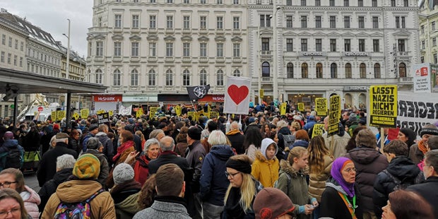 Nächste Demo legt Wiener City lahm