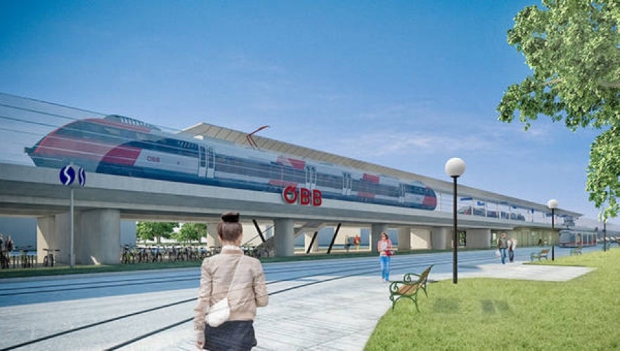 So soll die Hochbahn einmal aussehen.