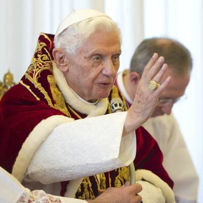 Die Bilder vom Papst-Rücktritt