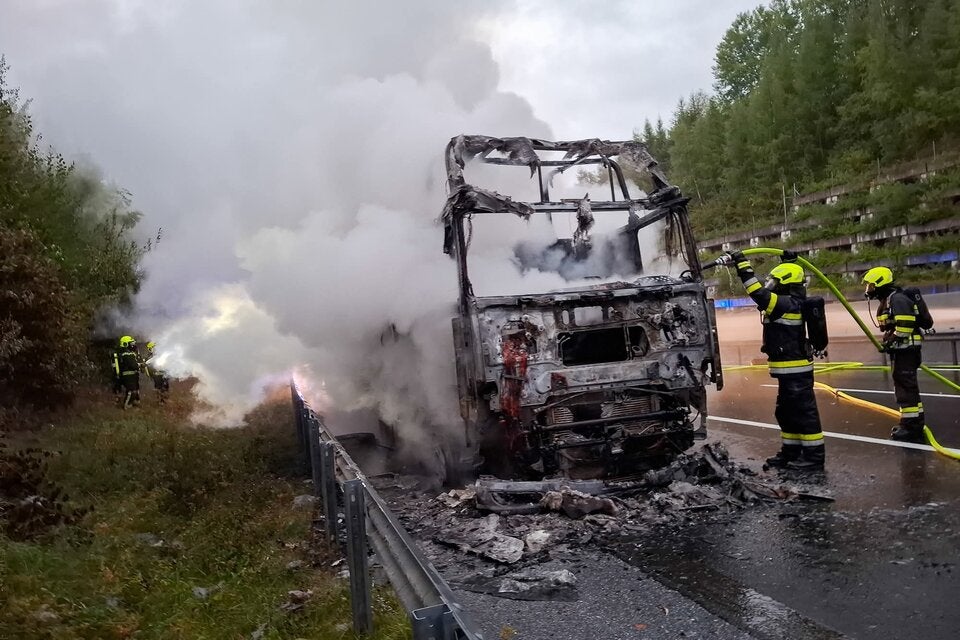 Feuer Sattelschlepper Voitsberg
