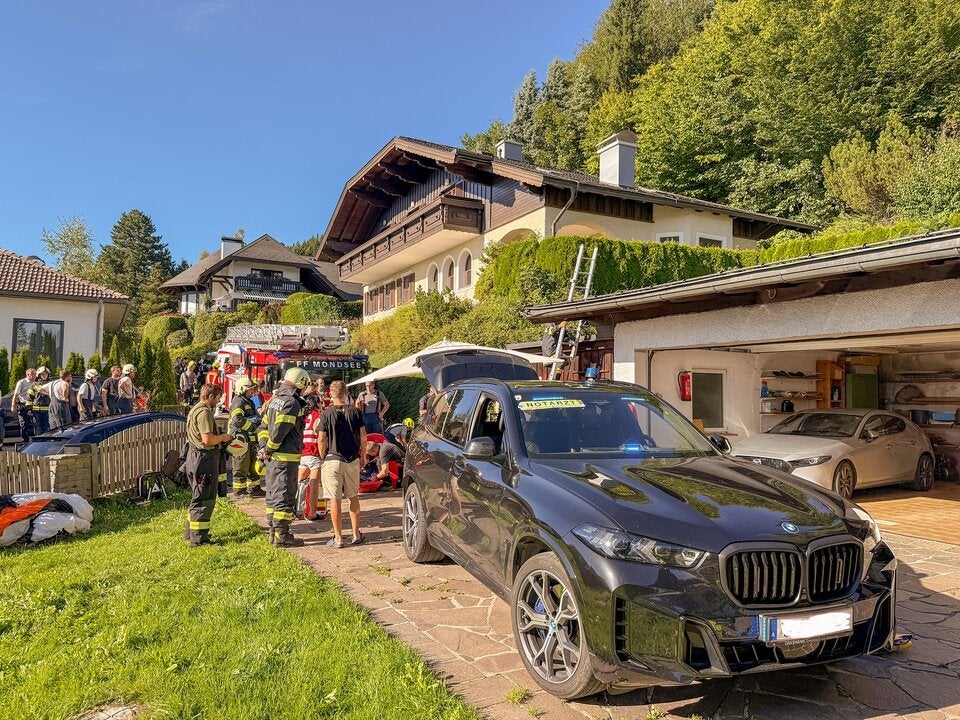 Paragleiter abgestürzt FF Tiefgraben/Stoxreiter