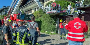 Paragleiter abgestürzt FF Tiefgraben/Stoxreiter