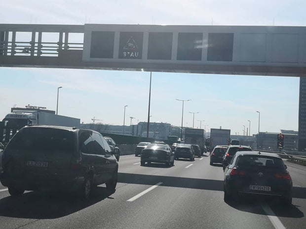 Mega-Stau zum Feierabend in Wien