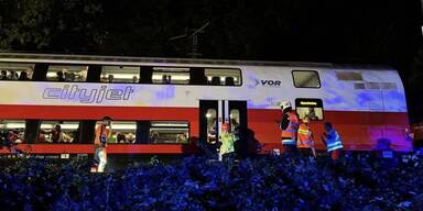 "Regelrechte Sturzflut": Feuerwehr rettet 200 Fahrgäste aus Zug