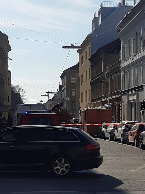 Haus in Wien eingestürzt – Arbeiter verschüttet