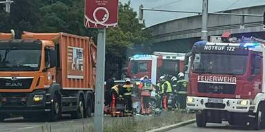 Unfall Wagramer Straße