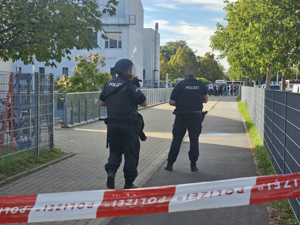 Wega vor Ort Großeinsatz Mittelschule Floridsdorf