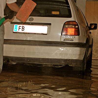 Unwetter im Bezirk Feldbach