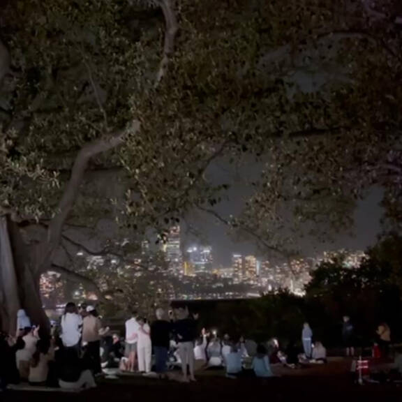 Schweigeminute in Sydney