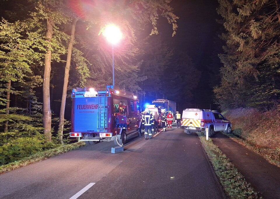 Horror-Unfall mit Cabrio in Kollerschlag