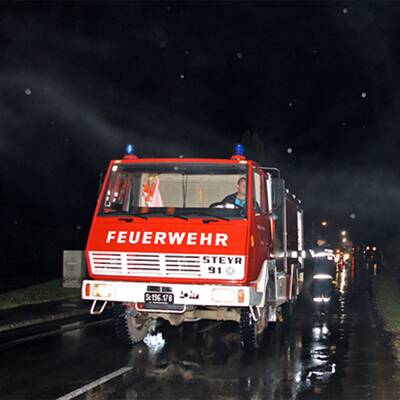 Unwetter im Bezirk Feldbach