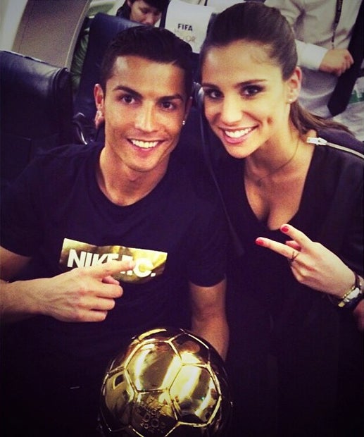 Christiano Ronaldo & Lucia Villalon