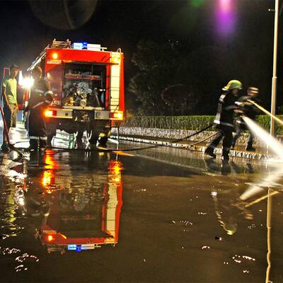 Unwetter im Bezirk Feldbach