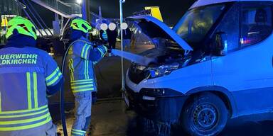 Flughafen graz fahrzeugbrand