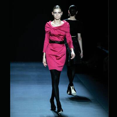 Herbst/Wintermode in Fuchsia