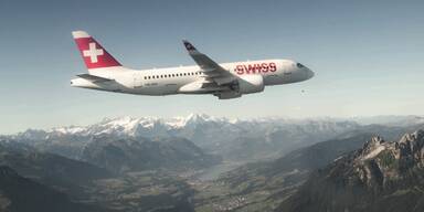 SWISS Flugzeug