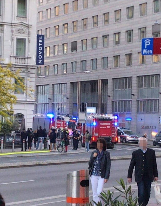 Brand in Hotel in Wien: Gebäude evakuiert