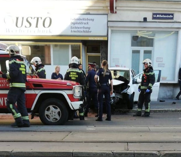 Massen-Karambolage mitten in Wien
