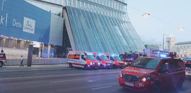 Brand in Hotel in Wien: Gebäude evakuiert