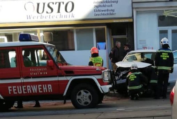 Massen-Karambolage mitten in Wien