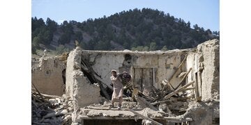 Nach Erdbeben in Afghanistan