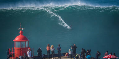 Portugal: Brasilianischer Surfer stirbt in Wellen vor Nazar&eacute;