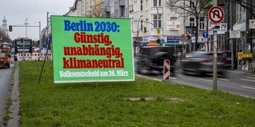 Volksentscheid 'Berlin 2030 Klimaneutral'