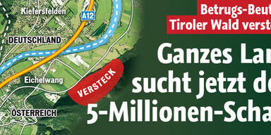 Betrüger versteckte 5 Mio. im Wald