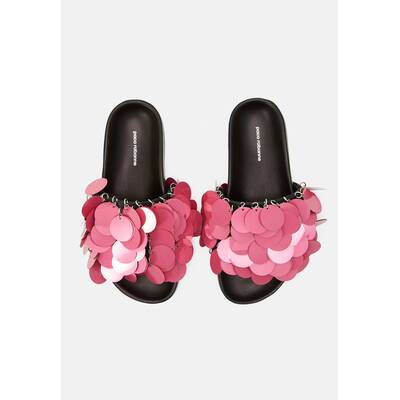 Pailetten-Slippers