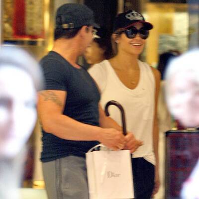 Jennifer Lopez mit Zwillingen in Rom