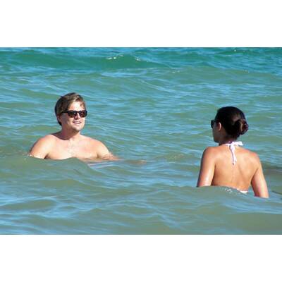 Leo DiCaprio badet auf Ibiza