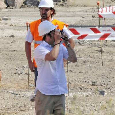 Brad Pitt am Bau: Sightseeing mal anders