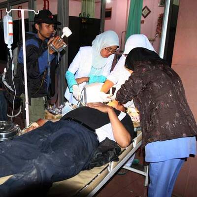 Schweres Beben in Sumatra