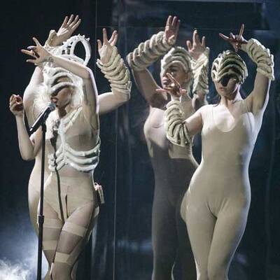 Lady Gaga's feurige Show