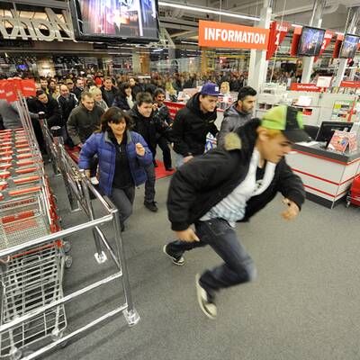 Die Schnäppchenjagd hat begonnen