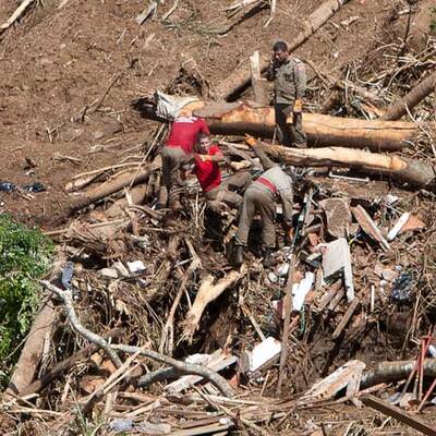 Unwetterkatastrophe in Brasilien