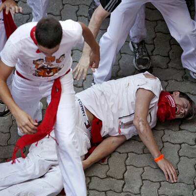 Sanfermines in Pamplona