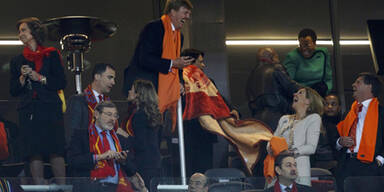 Royale Fußballfreude