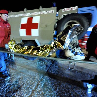 Dramatische Rettung bei Lampedusa