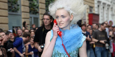 Wiener fashion:mob Guerillos rockten die Straßen