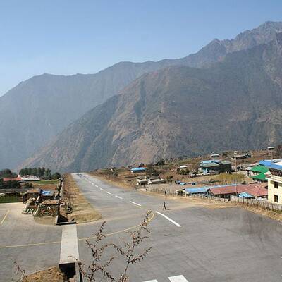 Funchal Airport auf Madeira / Portugal