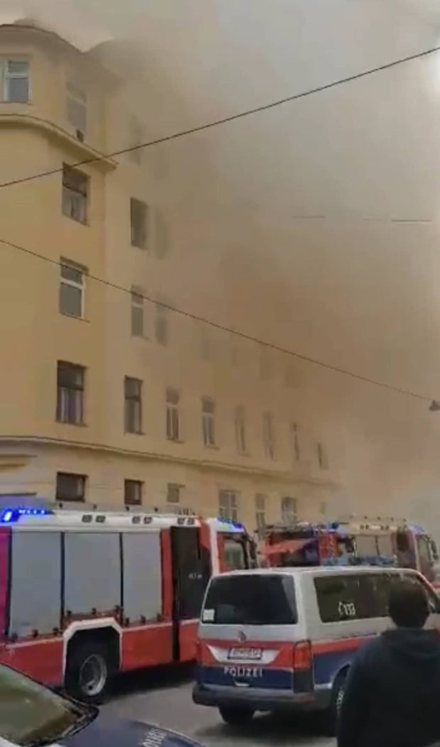 Zimmerbrand mit starker Rauchentwicklung in der Erlachgasse