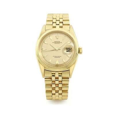Goldene Rolex um 6.500 Euro 