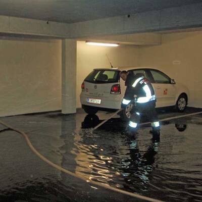 Unwetter im Bezirk Feldbach
