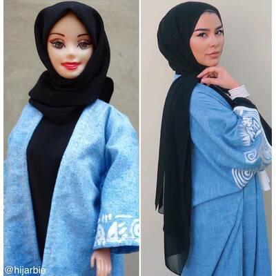 Kopftuch-Barbie erobert das Internet