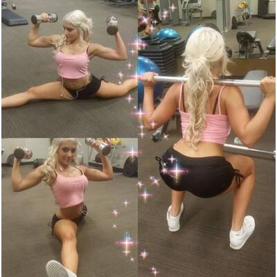Fitness-Barbie erobert das Internet