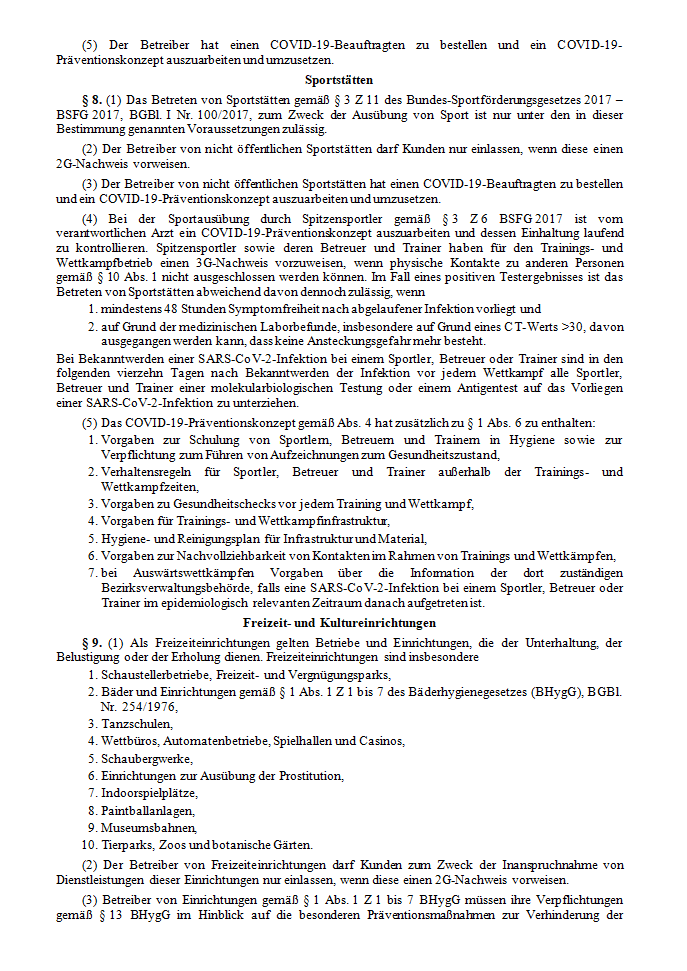 Lockdown für Ungeimpfte schon ab Montag