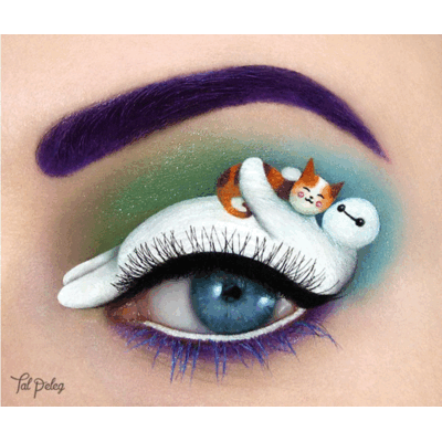 Kunst am Auge von Tal Peleg