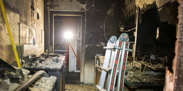 Feuer in OÖ - 7 Personen gerettet