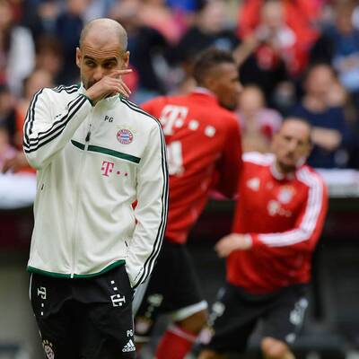 Guardiolas 1. Bayern-Training